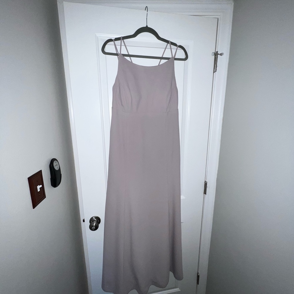 After six bridesmaid dress size 14 champagne
